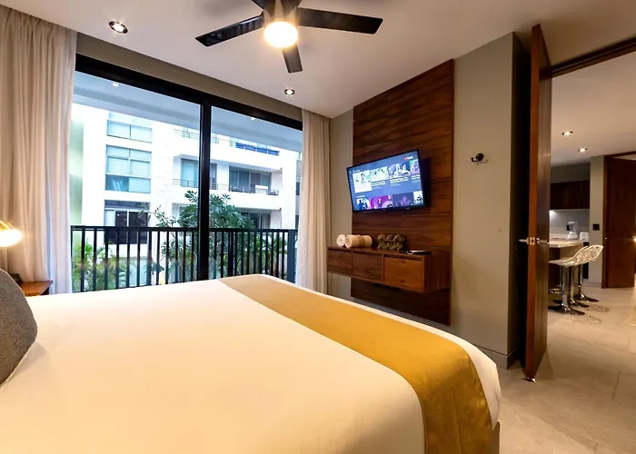 Apartment Modern With Pool In 2 Br Playa del Carmen